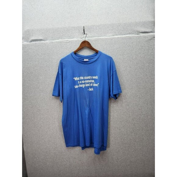 Delta Blue "Back Jack For President" XL Cotton T-Shirt - Picture 3 of 4
